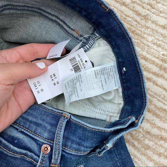 Abercrombie & Fitch high rise jeans 27 4 - Picture 3 of 4